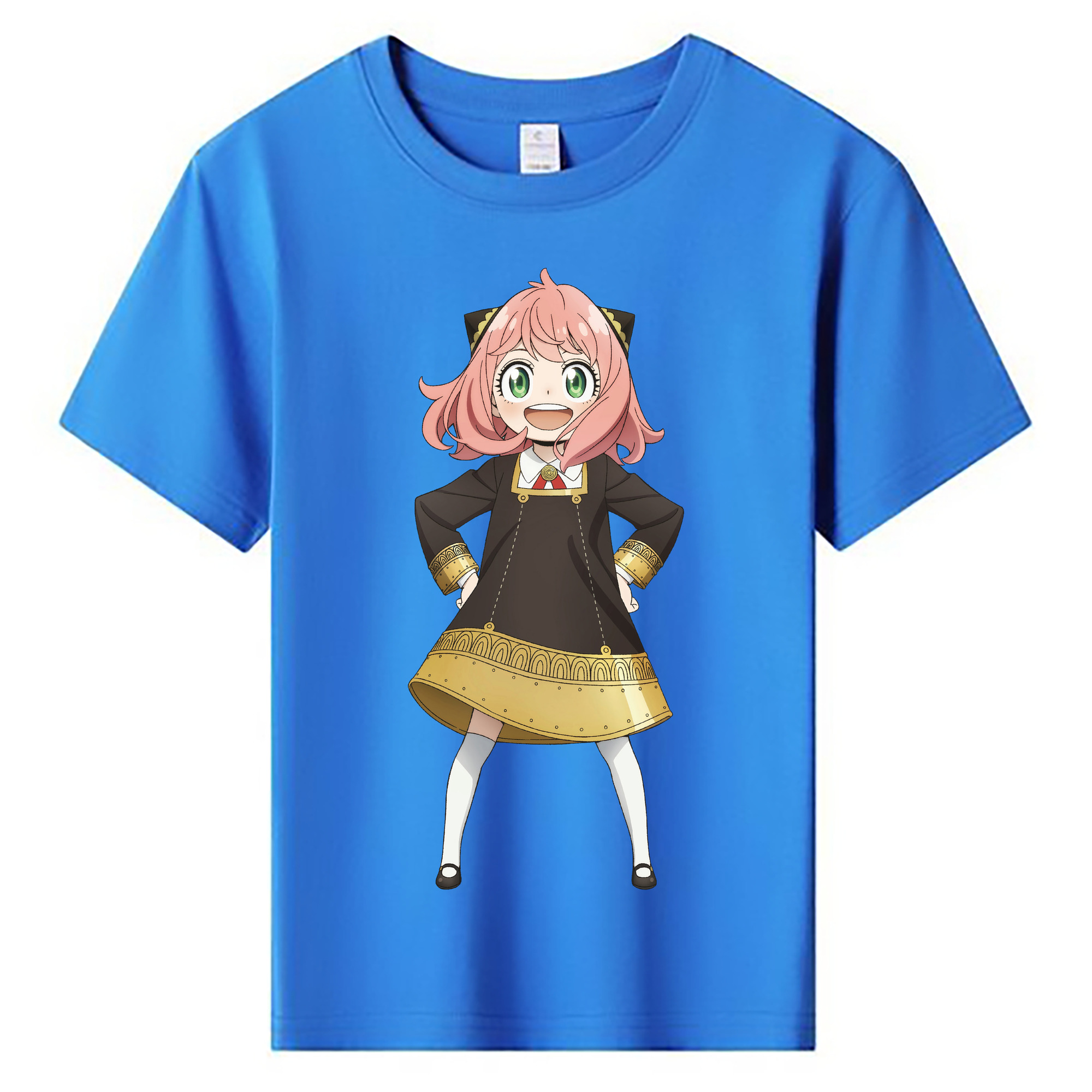 （画像用） SPY×FAMILY间谍家家酒 綿100％キッズTシャツ（フロントプリント）